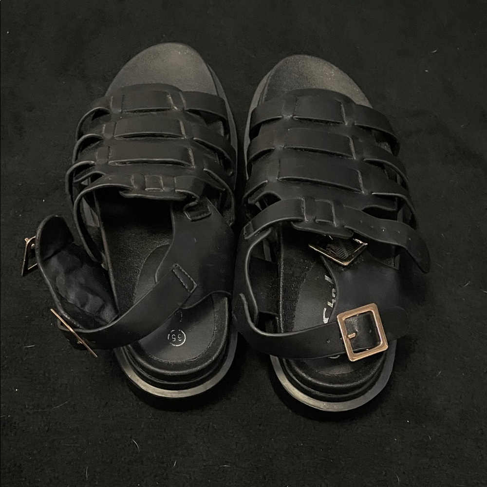 Chic Black Women's Sandals